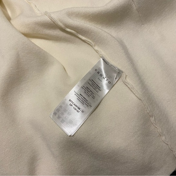 Sandro Paris Cardigan Jacket Oversized Fit - Picture 13 of 13